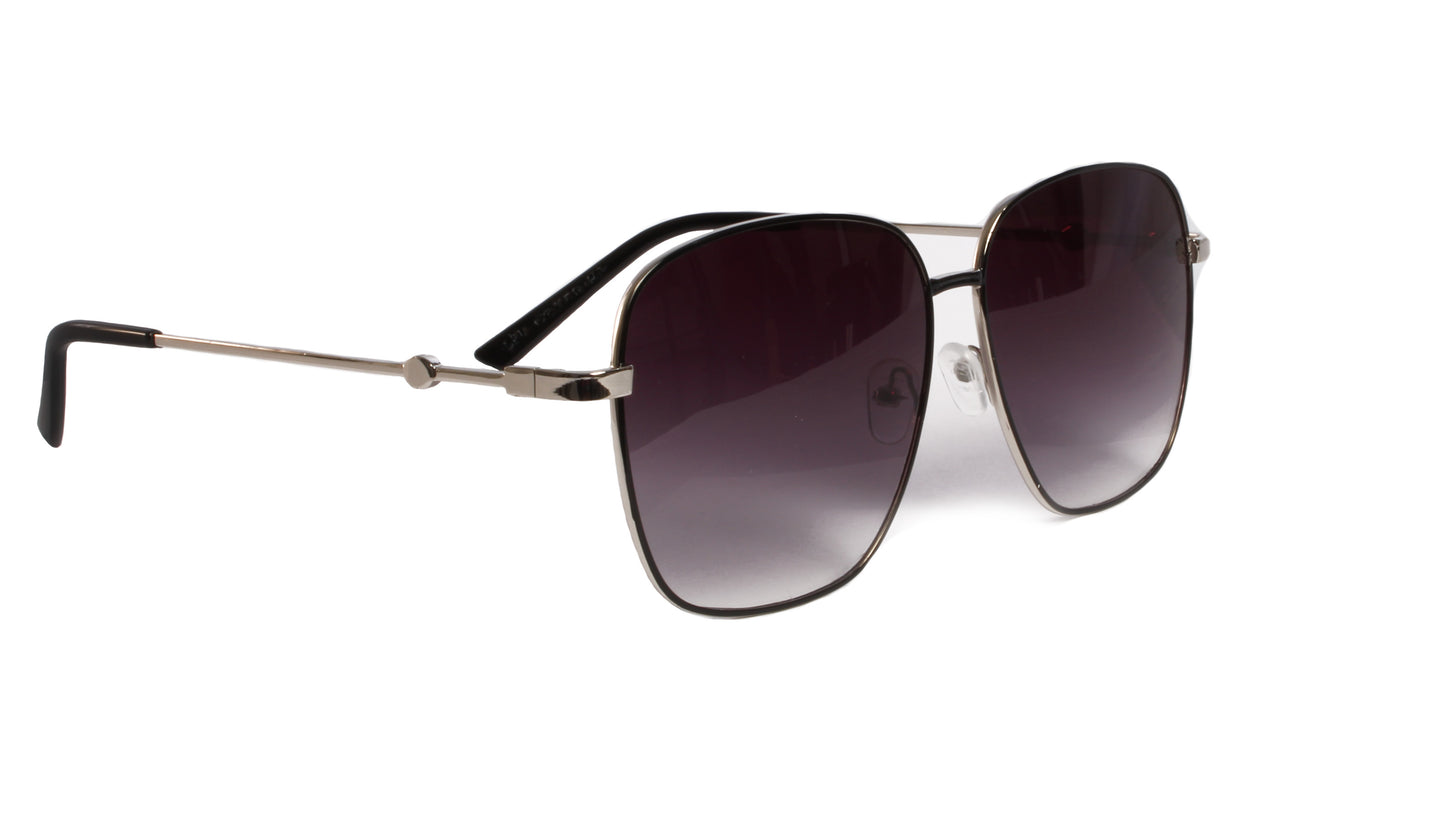 SOLIMAR SQUARE SILVER SUNGLASS