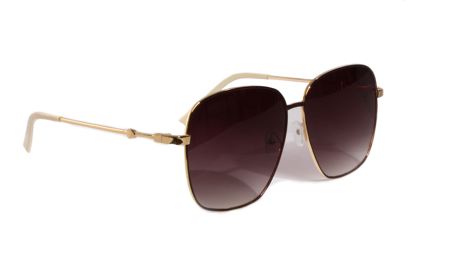 SOLIMAR SQUARE GOLD SUNGLASS