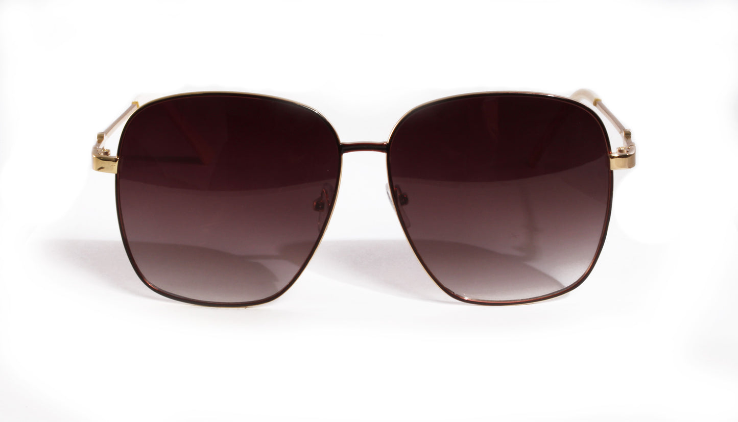 SOLIMAR SQUARE GOLD SUNGLASS