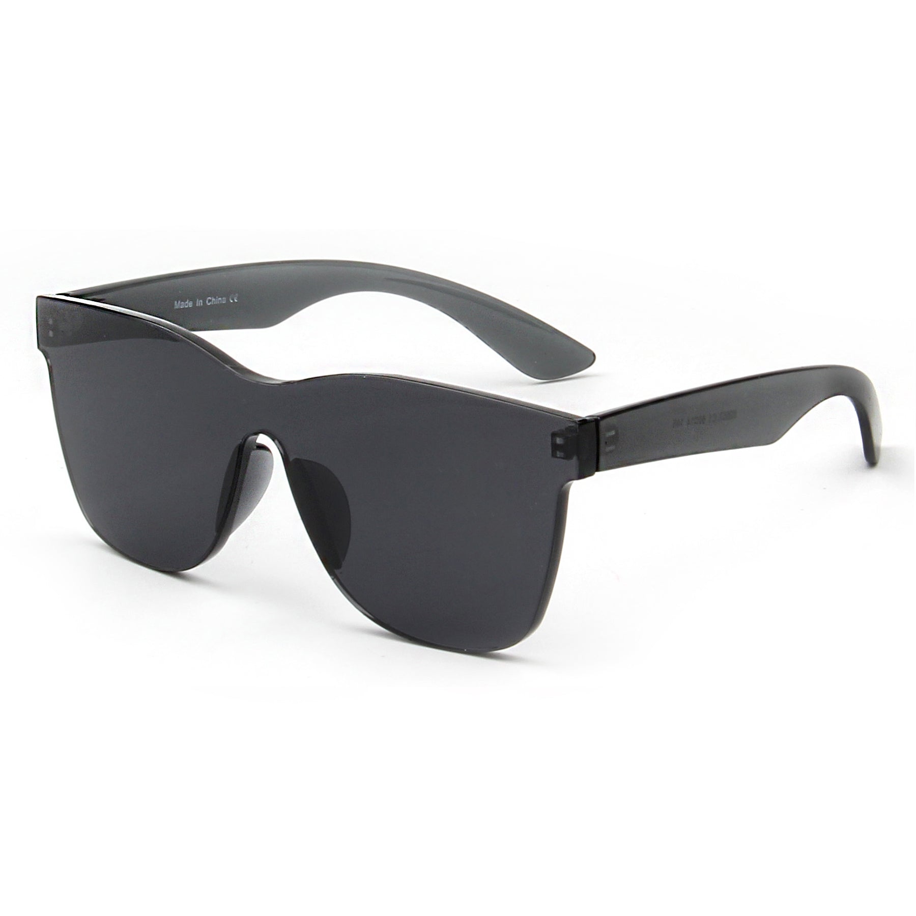 Pure black sales sunglasses