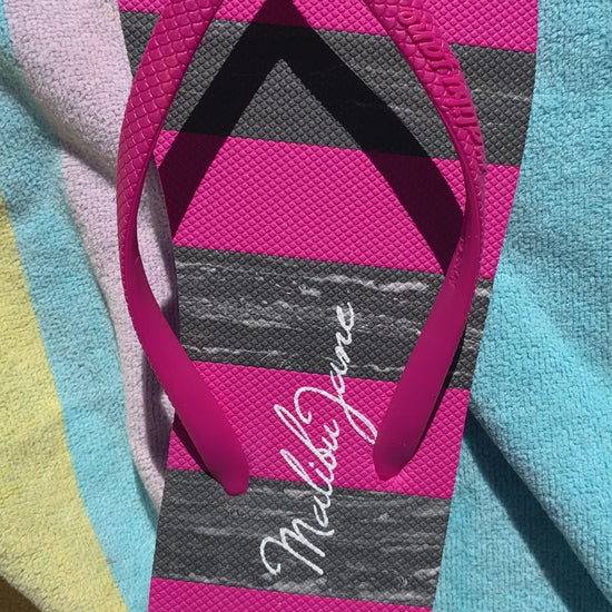 Malibu Jane Kona Wood flip flops